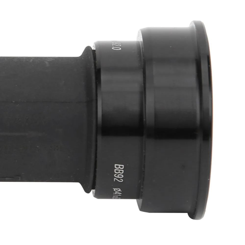 BB92 دراجة أسفل قوس 24 مللي متر كرنك المغزل سبائك الألومنيوم دراجة هوائية جبلية قوس الصلب تحمل جوفاء