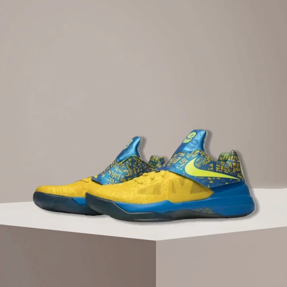

Кроссовки унисекс Nike KD 4 | Отзывная амортизация и блокировка поддержки | Универсальный баскетбольный и повседневный стиль FZ5916-400