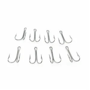 Double steel carbon fishing hook, durable fly tying, long high fish hook, soft lure jig, bass accessories, 5 pcs, 10pcs lot 6 Main Sales Bass Bass 5 Cords - №4
