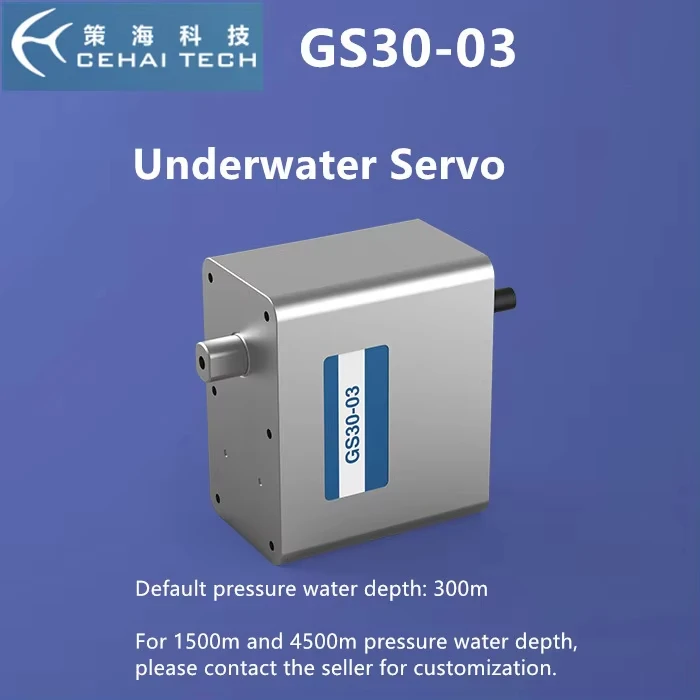 ROV GS30-03 Servo direcional subaquático de alta potência 30kg.cm profundidade de pressão 300m modelo à prova d'água servo de braço robô