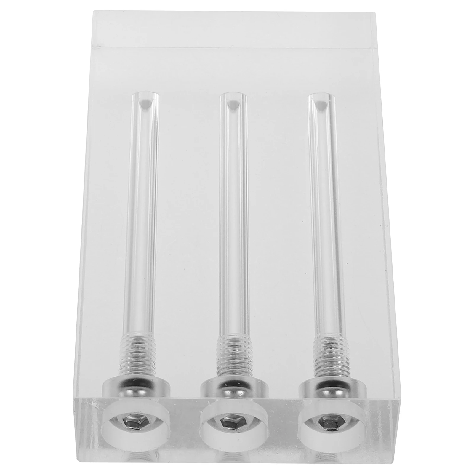 

1 set 3 Hole Quality Acrylic Transmission Viscosity Exhaust Back Engine Test Tool Automotive Fuel Gauge Kit Demo Stand