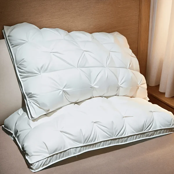 

Одна упаковка шлифованых поворотных подушек, пуховых подушек, пуховых подушек «два в одном», двухслойного дизайна, дышащих, certifie OKO-100