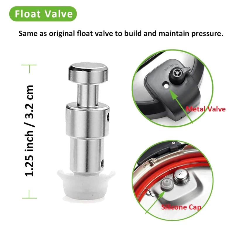 Floater Sealer For Pressure Cooker Float for VALVE Gaskets and Anti-Block Shield