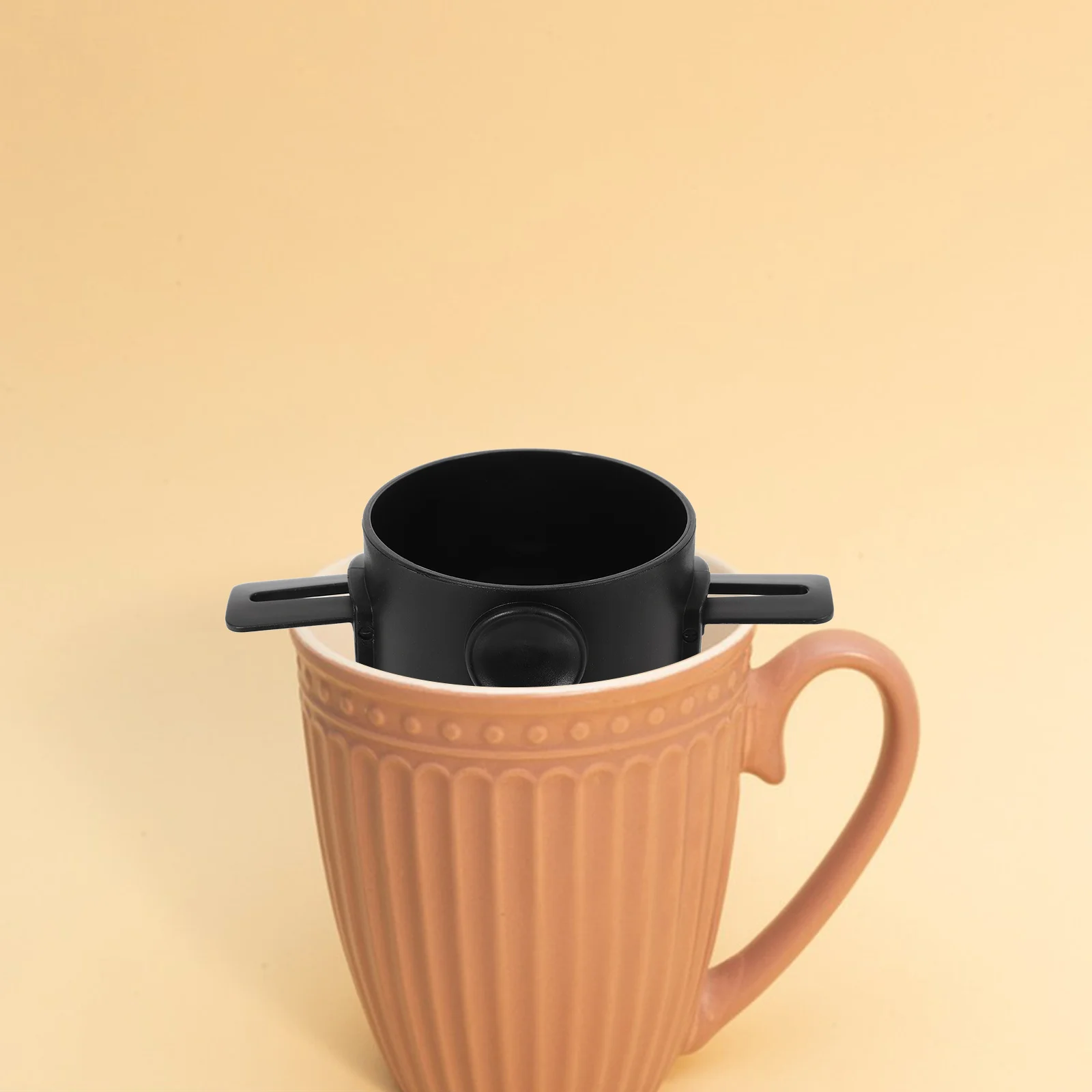 

Stainless Steel Coffee Filter Funnel Double Layer Collapsible Mesh Reusable Portable Drip Coffee Strainer for Home Travel