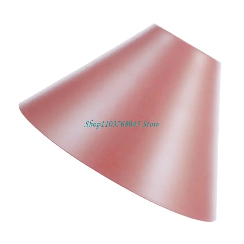 R53F Rustproof Metal Cylinder Pendant Light Shade User Friendly Coating Easy Installation Iron Texture for Indoor Lighting