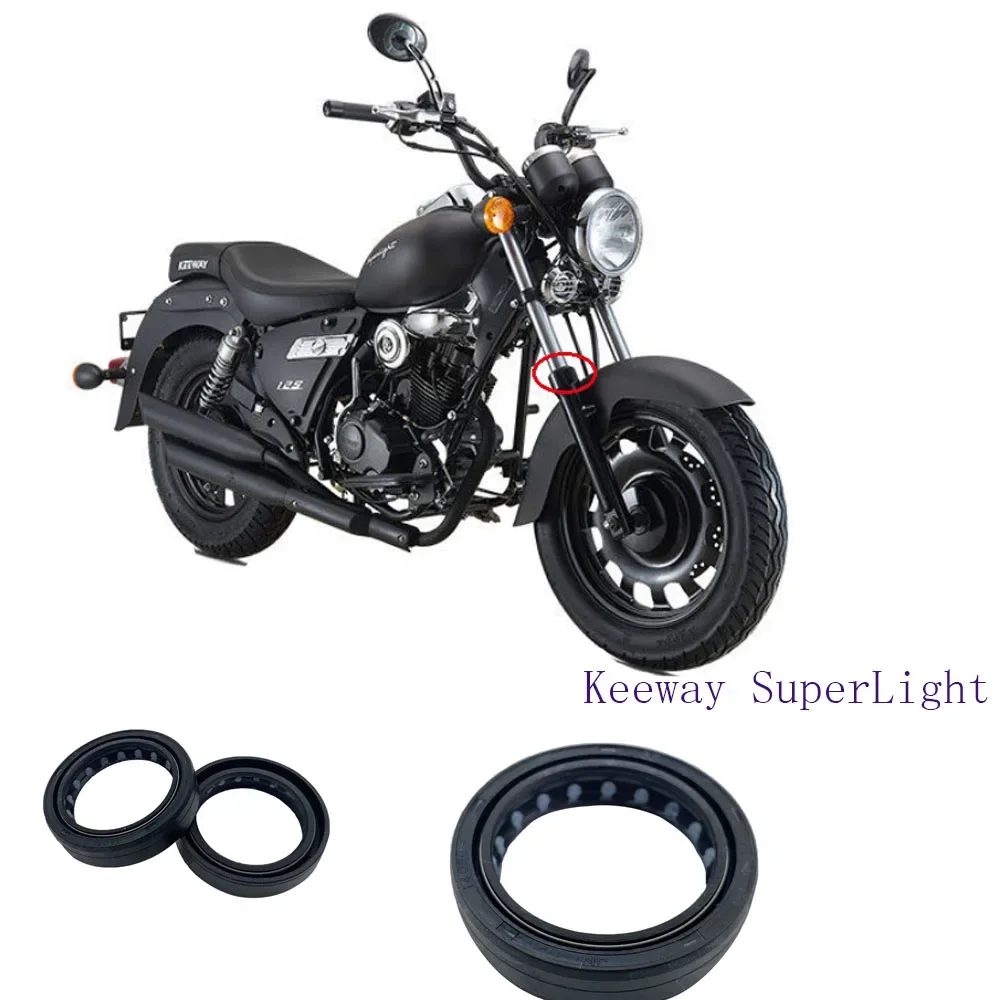 Новый подходит для Keeway SuperLight 125/200 202 QJ200-2H, сальник демпфера и пылезащитное уплотнение, амортизатор передней вилки