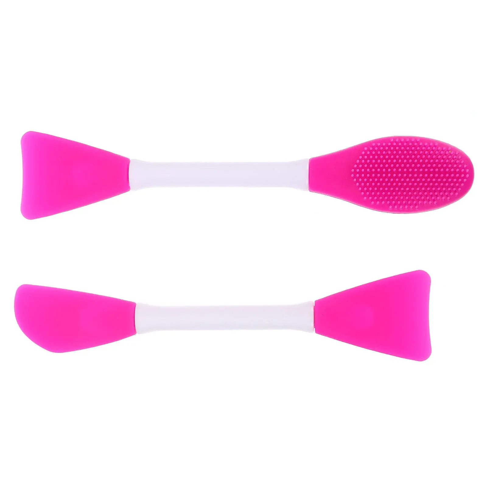 1Set Multi Functional Silicone Mask Brush with Dual Heads for Precise Face Care Application Soft on Skin Easy Rinse Reusable - view 3