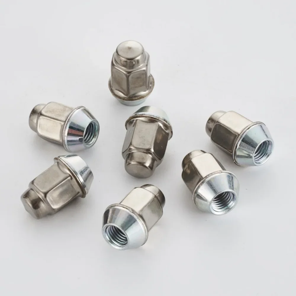 1pc Stainless Steel Wheel Lug Nuts Screws for Buick Series M12x1.5 | Hex19mm | Thickness 36mm