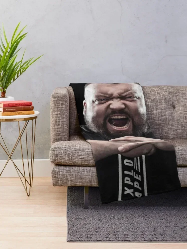 Eddie Hall - The Beast Throw Blanket warm for winter Single Blankets