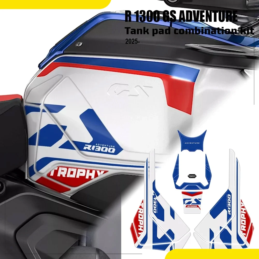 For R 1300 GS ADV R 1300 GS Adventure 2024 2025 Tank Pad 3D Gel Sticker Tank Side Stickers