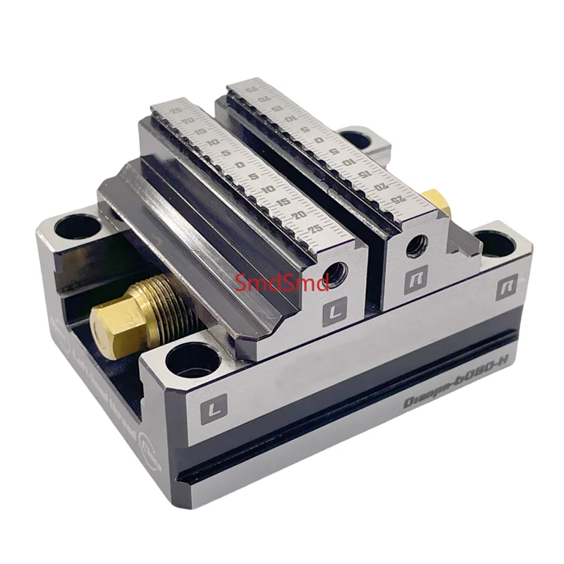 Four-Five-Axis Fixture Self-centering Vise Positive and Negative Quick Clamping 2-8 Inches DJ-6080H Self Centering Vise