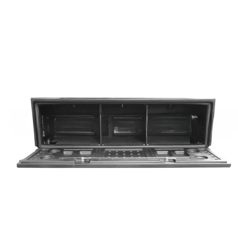 Pickup truck trunk modified rear compartment toolbox cargo outdoor camping off-road vehicle