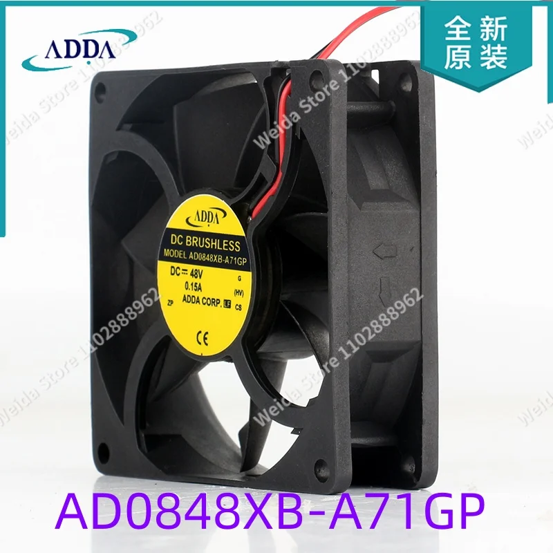 

ADDA DC48V 0.15A AC EC 8025 8CM Elevator Double ball bearing axial flow inverter AD0848XB-A71GP coolingfan