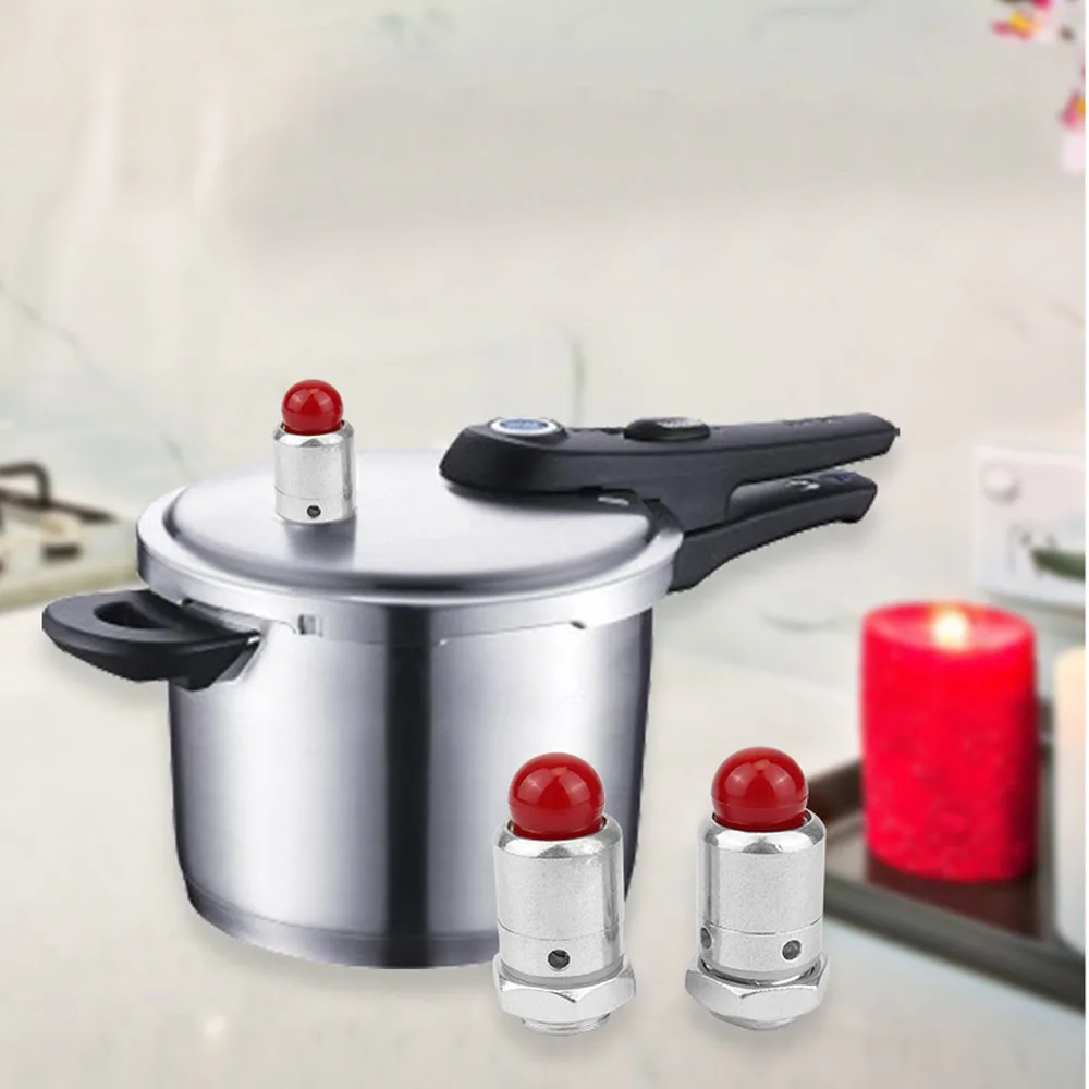 35mm High Pressure Cooker Safety Valve 3/8 Inch Food Aluminum Limiting Valve 110-160KPA Floater Safety Valve for Pressure Cooker