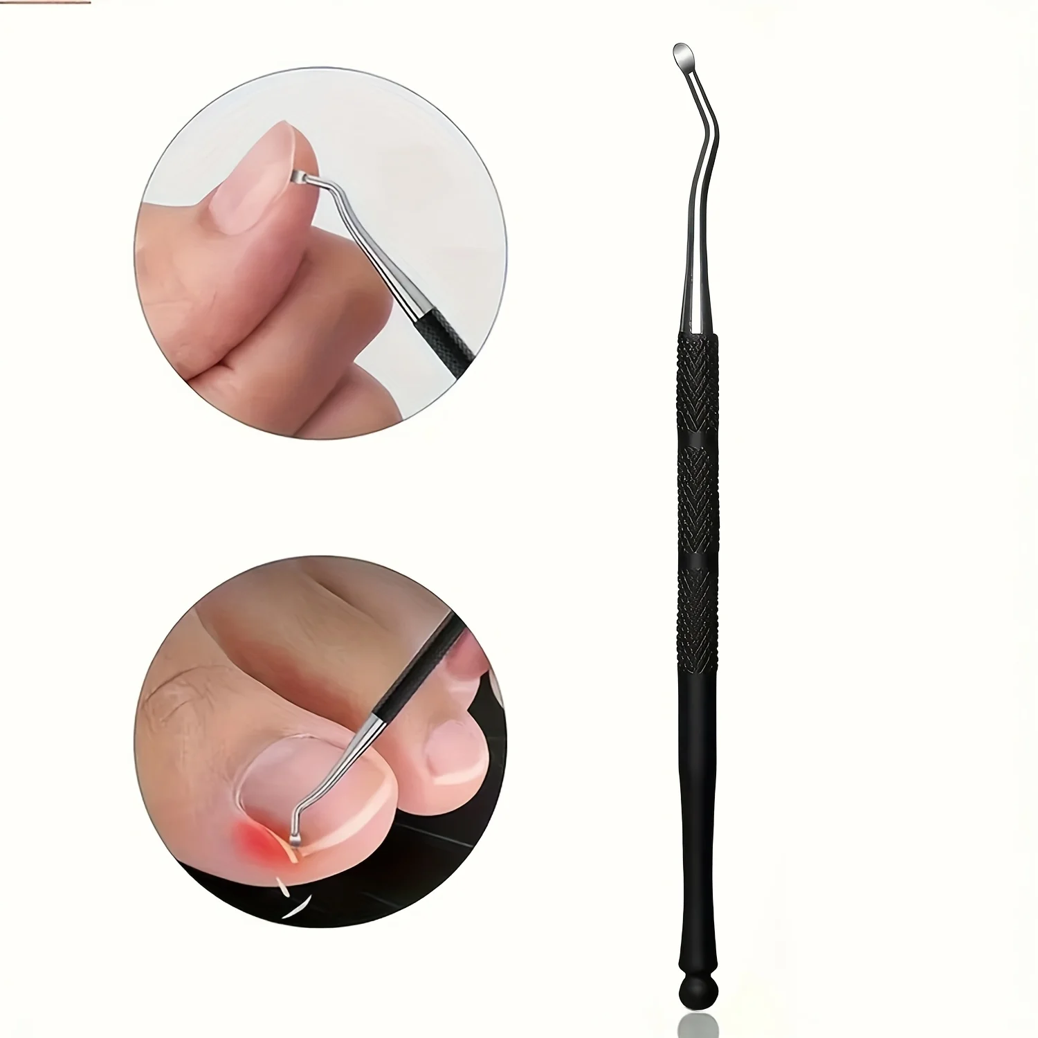 3-teiliges Edelstahl-Nagelknipser-Set, Nagelschere für dicke, harte Zehen- und Fingernägel, Maniküre- und Pediküre-Werkzeuge – Detail 10