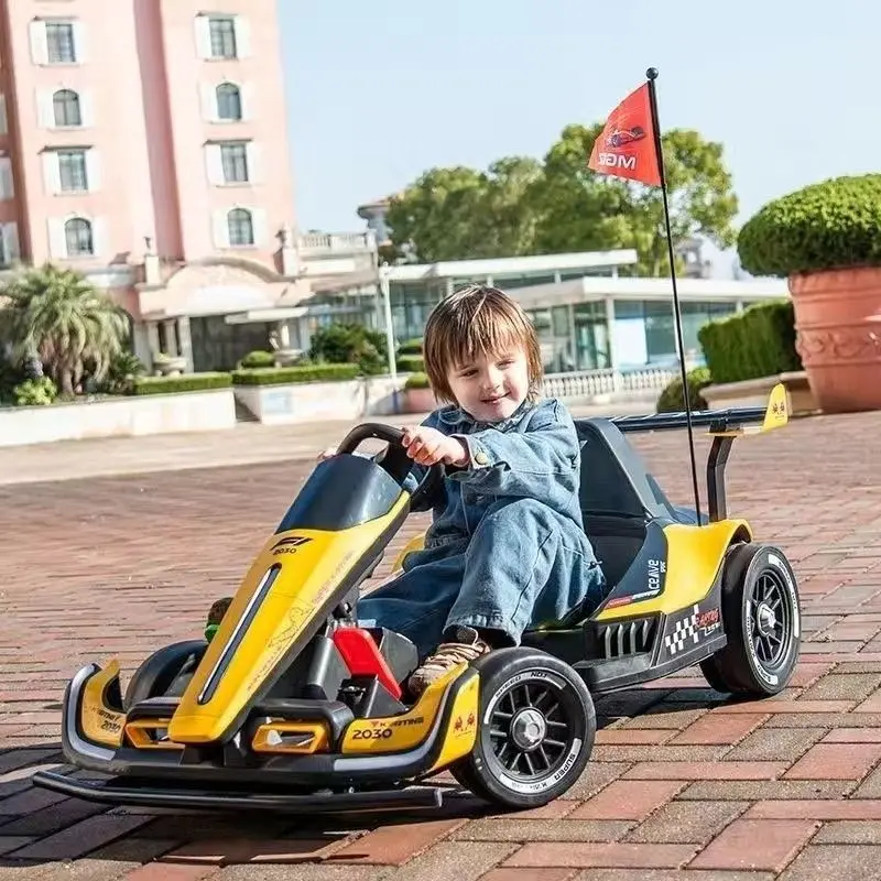 24v Motor Electric Style Kids Children Battery Go Kart Drift 4-Wheel Ride On Pedal Car electric go kart pedal cars