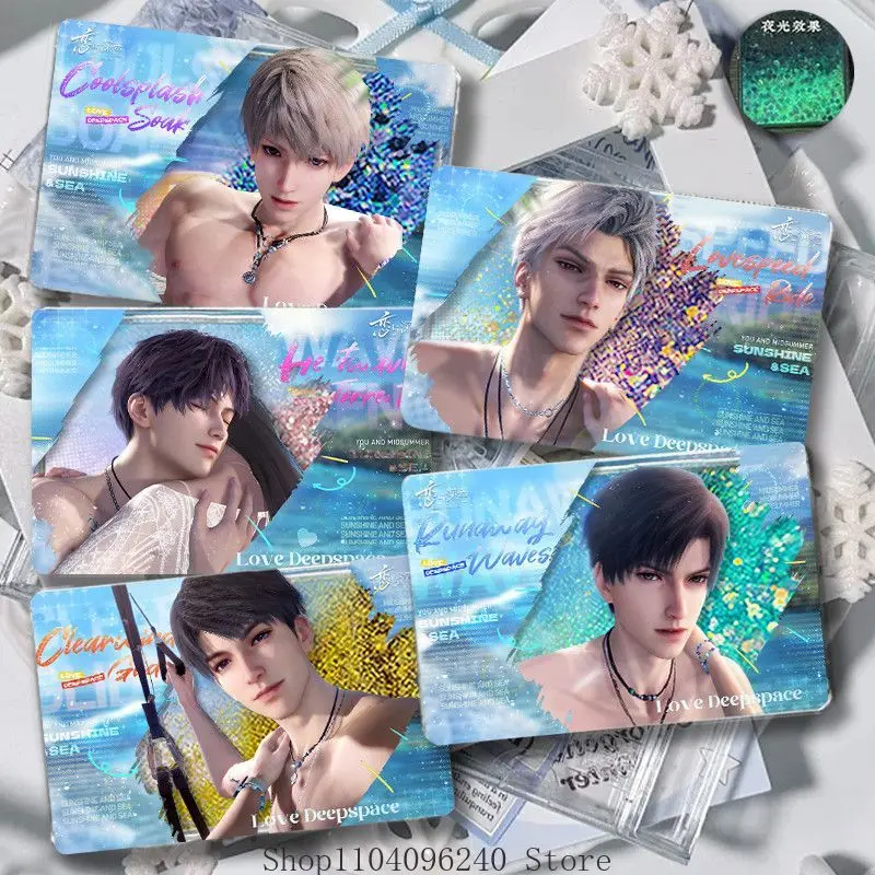 

Любовь и глубокое пространство Rafayel Zayne Xavier Sylus Caleb Quicksand Маджонг Flow Ma Анимация Окружающая акриловая карта Кирпичные украшения