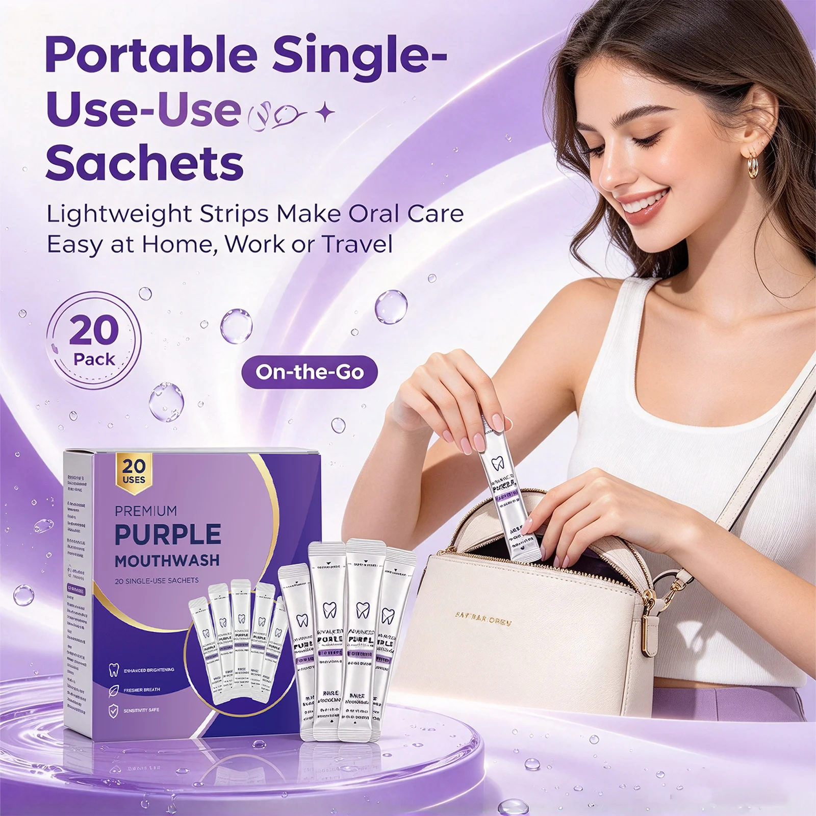 Nane Aromalı Ağız Gargarası, A - Teeth Whitening Mouthwash incelemesi ve fiyatı