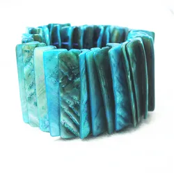 1PC Nature Shell Bracelets Mother Of Pearl Women Bangle 45MM Height Good For Your Party Wearring Free Shipping Wholesale