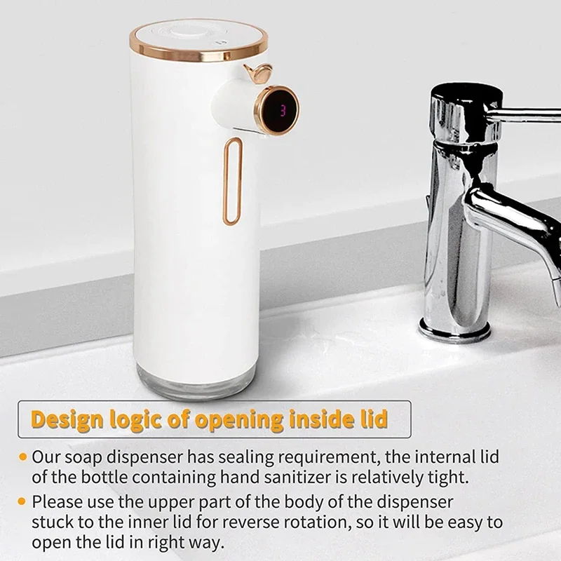 

Intelligent Sensing Foam Soap Dispenser Automatic Hand Sanitizer Detergent Automatic Sensor Children's Mobile Phone Washing