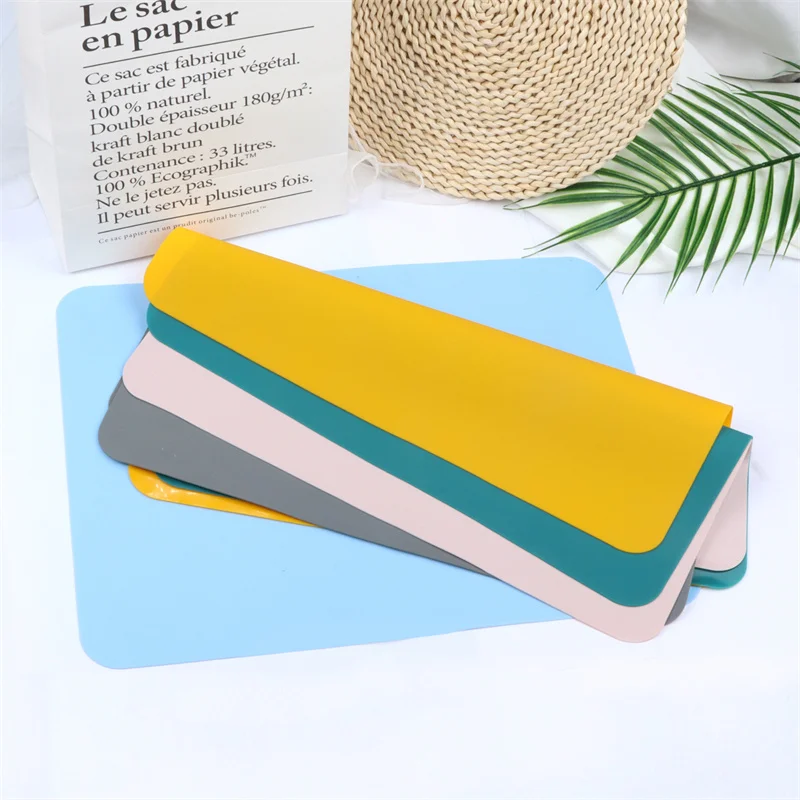 Silicone Placemats Reusable Mat 30x40CM Kitchen Counter Heat Resistan Mat Waterproof Dining Stain Resistant
