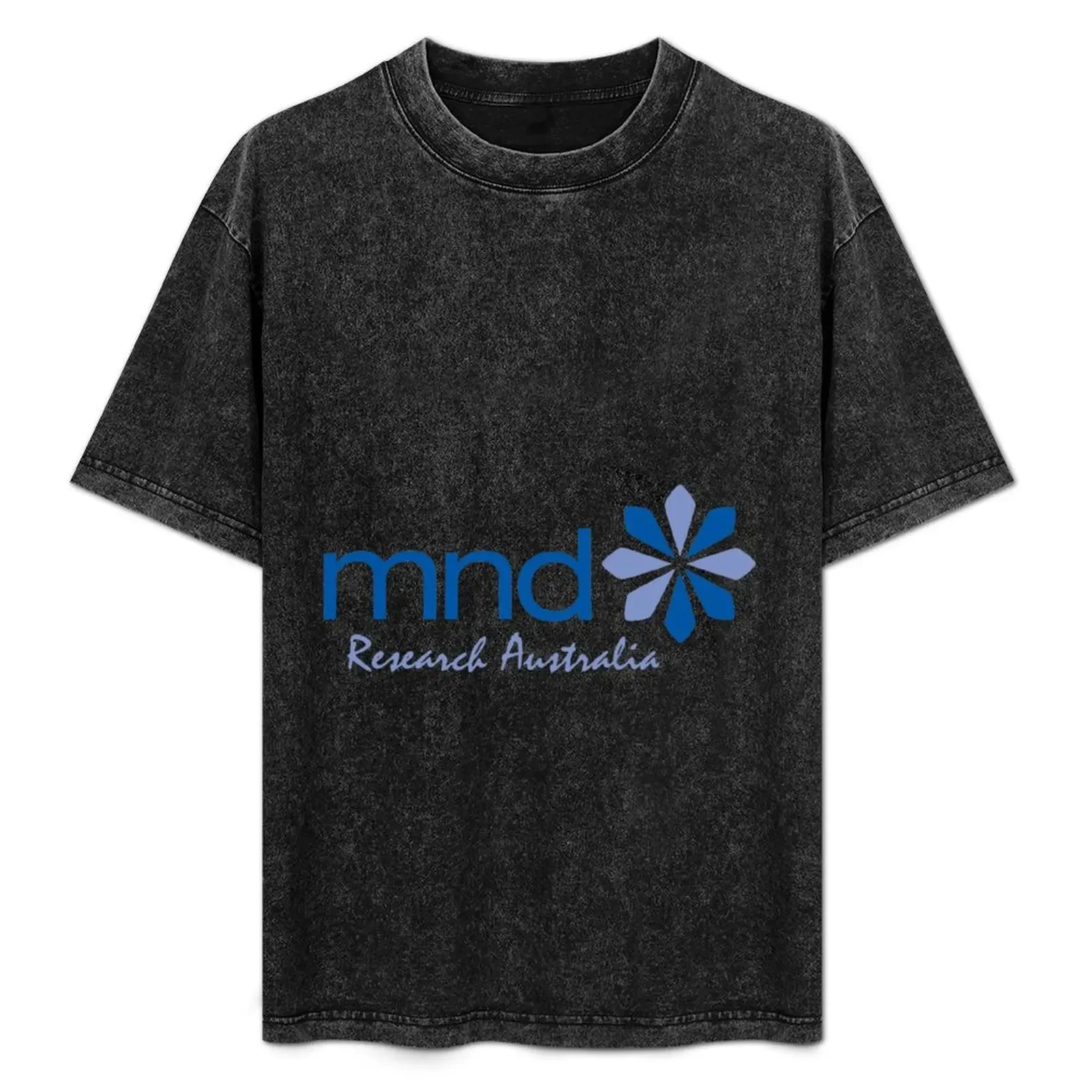 

MND Research Australia Logo T-Shirt blue archive summer shirt street wear summer tops Short sleeve tee men
