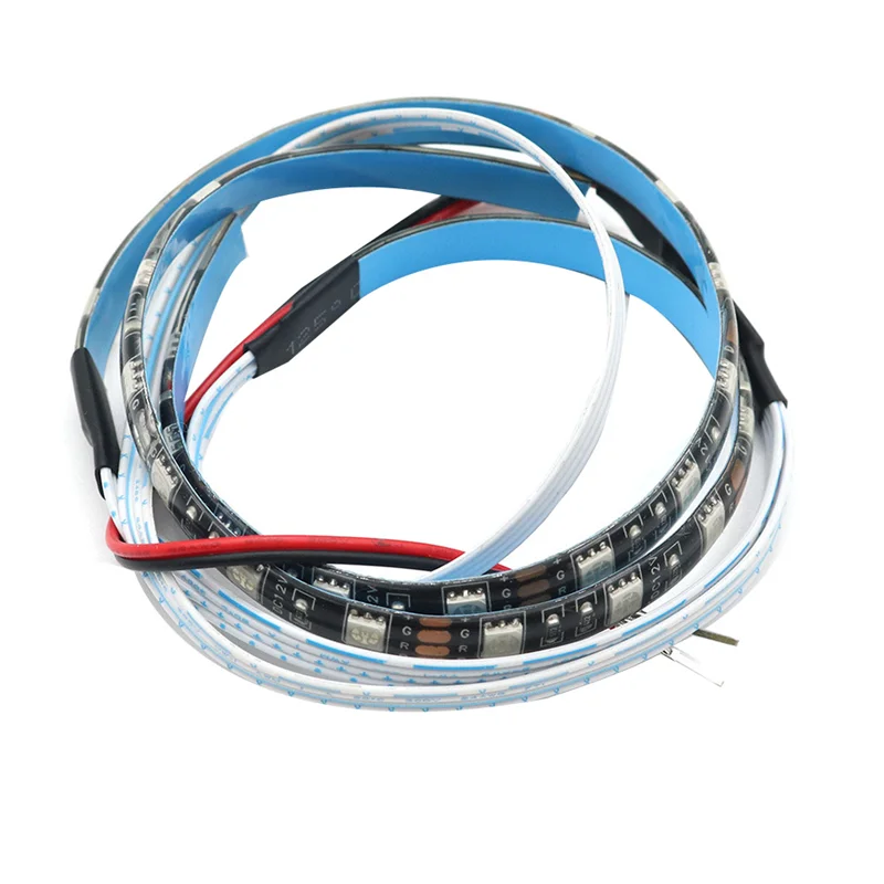 AED5-LED Strip Flashlight Bar Lamp LED Strip For KUGOO M4 Electric Scooter Skateboard  Multiple Color Switching