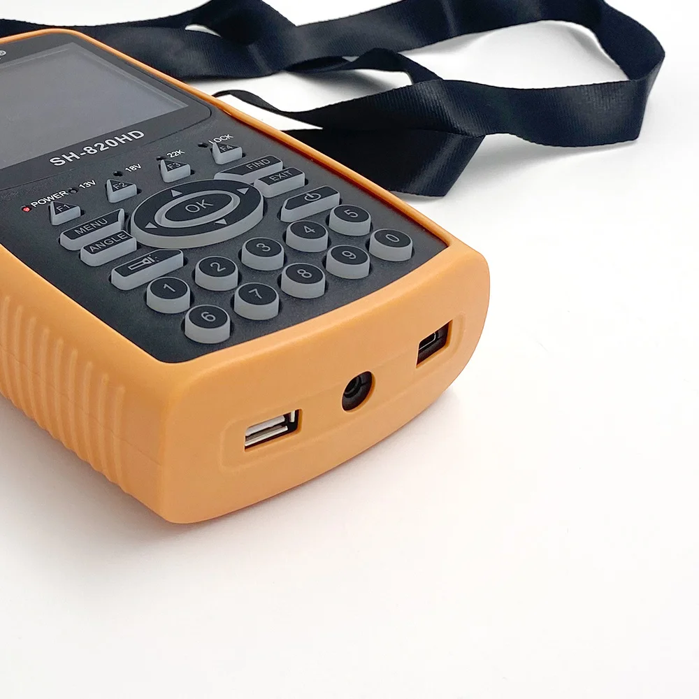 ساثيرو SH-820HD 3.5 بوصة TFT LCD شاشة DVB-S2 DVB-S2/T2 كومبو الرقمية مقياس أداة البحث عن الإشارة دعم CCTV H.265 8PSK 16APSK