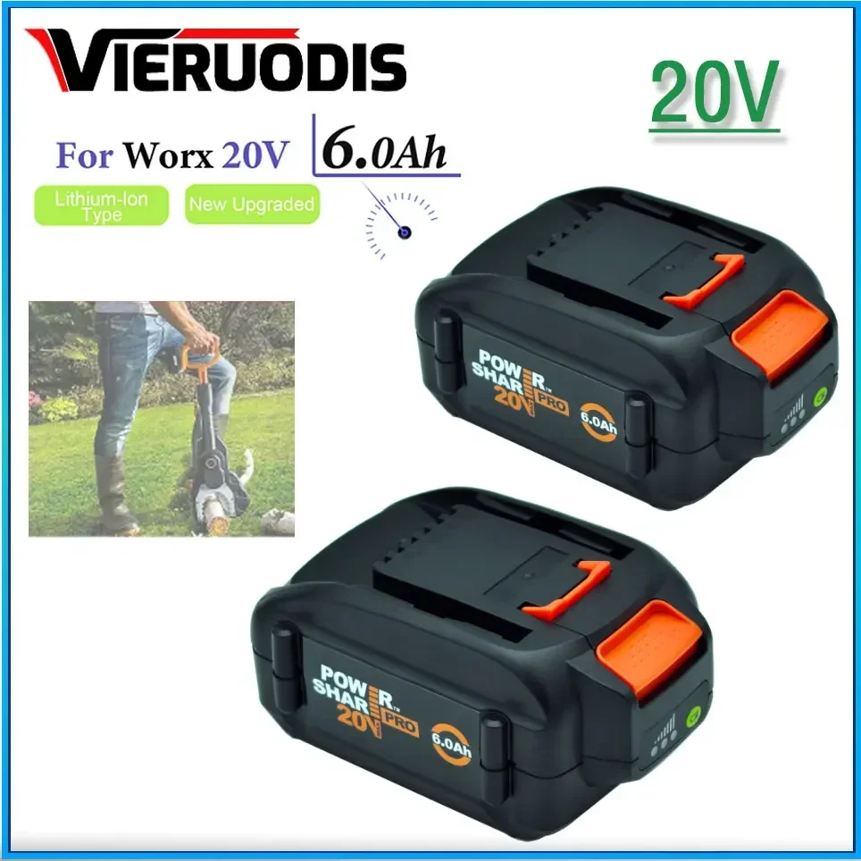 

For WORX brand new genuine WA3578 - PowerShare 20V 6.0AH lithium-ion large-capacity battery