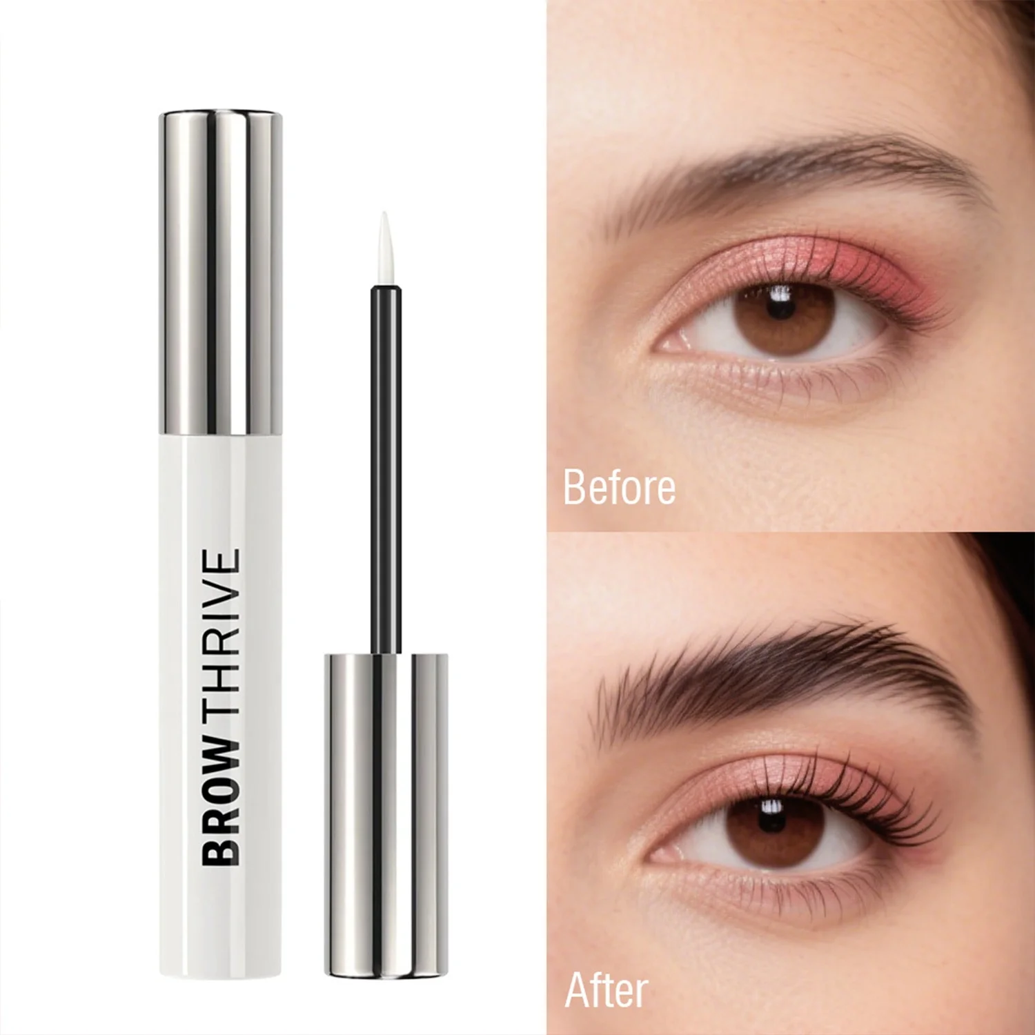 Daily Brow Conditioning Booster Serum versterkt voedt wenkbrauwharen, bevordert wimpergroei Gezonder ogende vollere wenkbrauwen