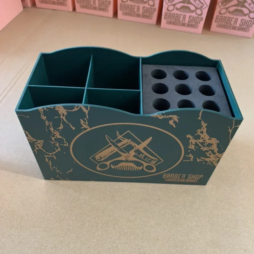 

Ящик для хранения парикмахерских инструментов, ножницы для парикмахерских, расчески, зажимы, держатель, стеллаж большой емкости, органайзеры, коробка для салонных инструментов, аксессуары