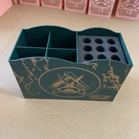 Caja de almacenamiento de herramientas de peluquero, tijeras para el pelo, peines, Clips, soporte, estante de gran capacidad, organizadores, caja de herramientas de salón, accesorios