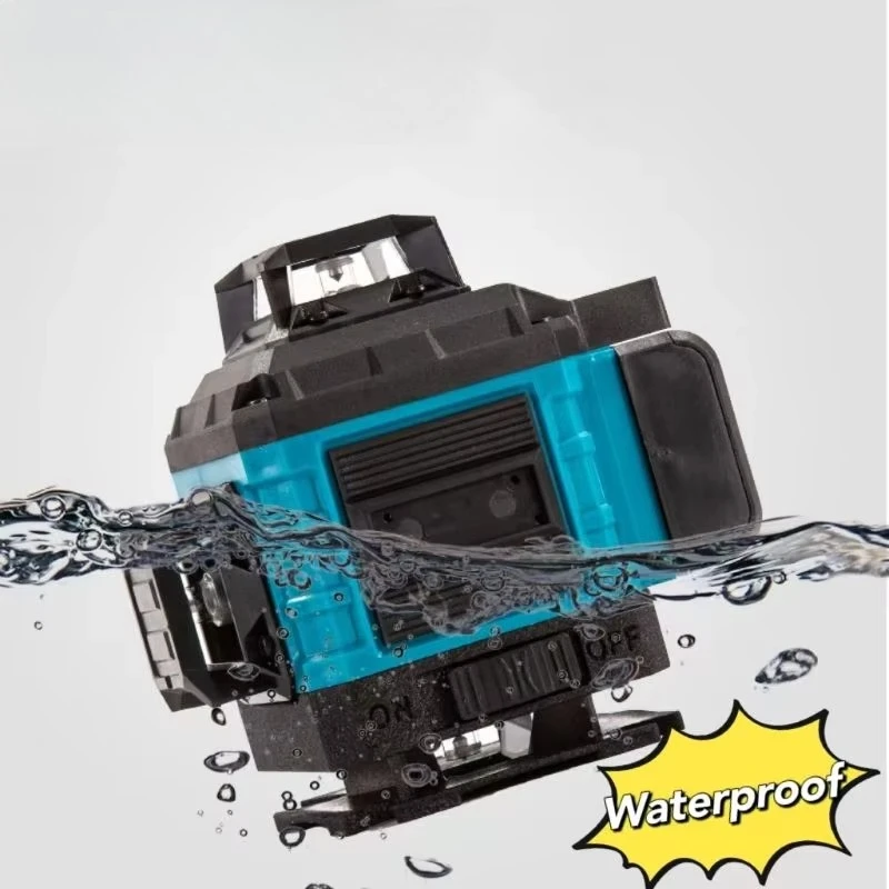 デジタル16ライン4Dグリーン卸売レーザーレベル自動水平調整360度回転レーザーレベルコンボ