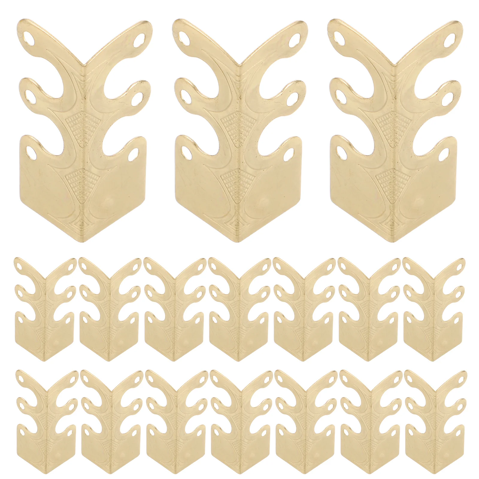 

Hardware Corner Brackets Stainless Steel L Angle Corner Protectors Edge Guards for Furniture Cabinet Door Hardware