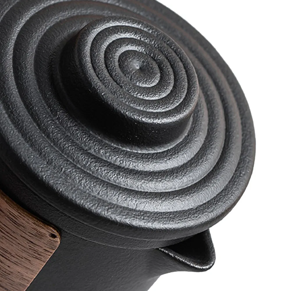 

Durable Anti Burn Travel Tea Set Mini With Storage Bag Ceramic Teapot Portable Tea Infuser Set Outdoor Use