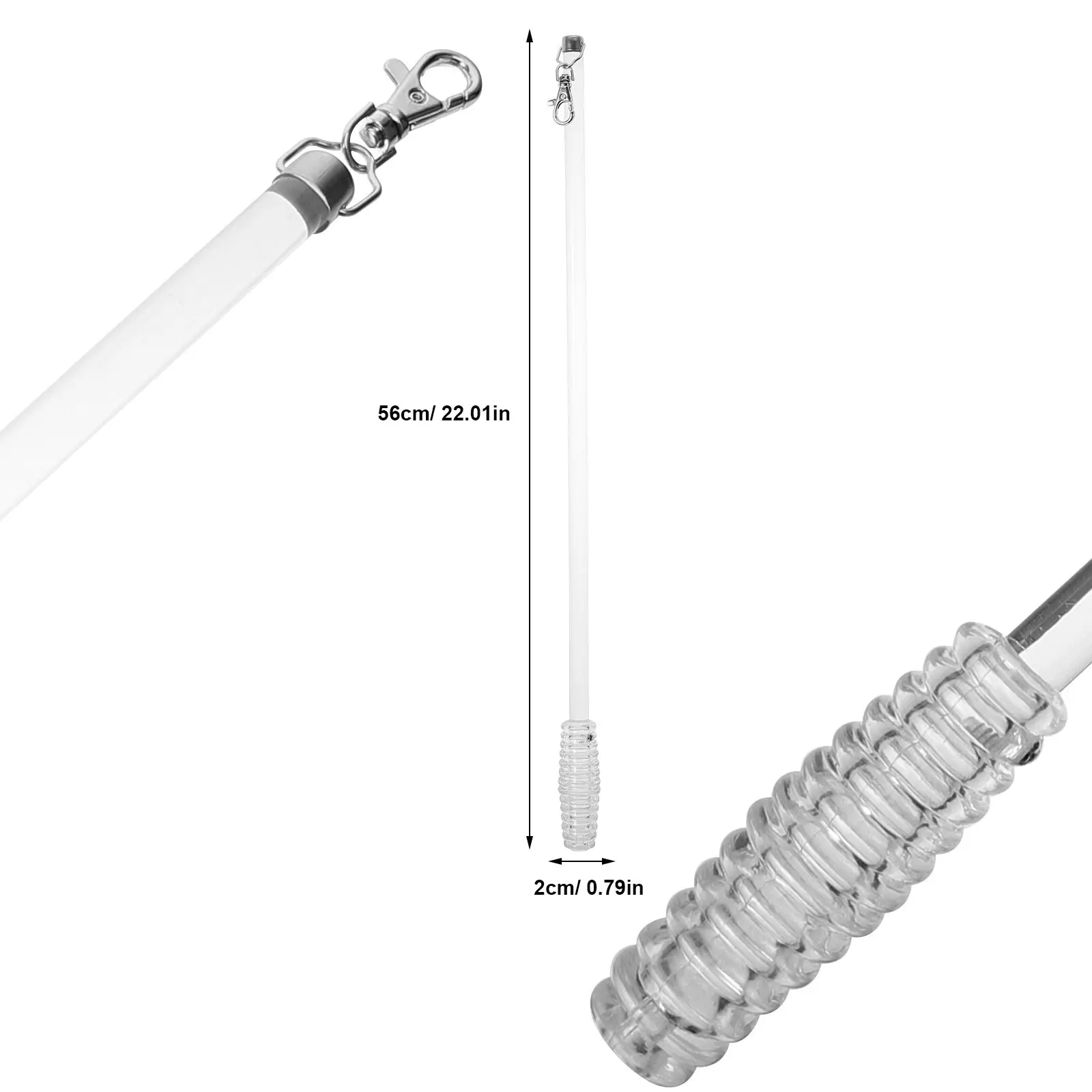 Curtain Pull Wand Reusable Drapery Pull Rod for Vertical Blind Window Opener Pole Easy Use Blind Stick Curtain Parts