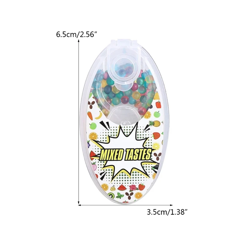 Mint-Burst Bead Hương vị trái cây Popping Hạt Mặt nạ làm mát không khí Burst Bead Dropsale