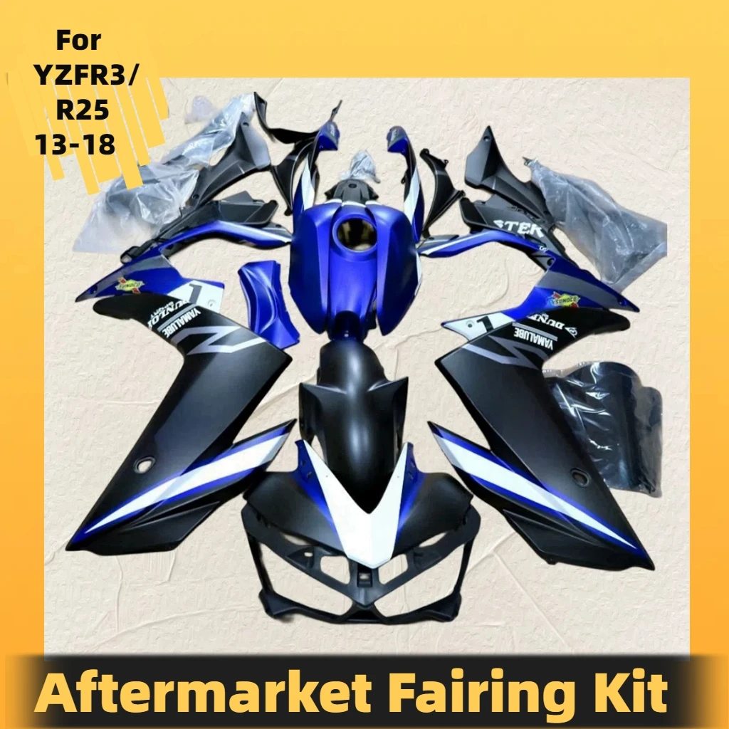 For YAMAHA YZFR3 R25 13 14 15 16 17 18 Motorcycle Fairings YZF R3 R25 2013 2014 2015 2016 2017 2018 Injection Fairing Kit