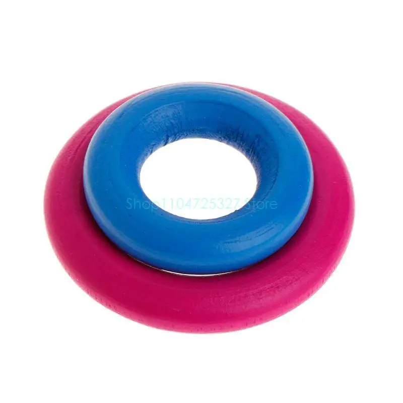 10pcs anneaux en bois