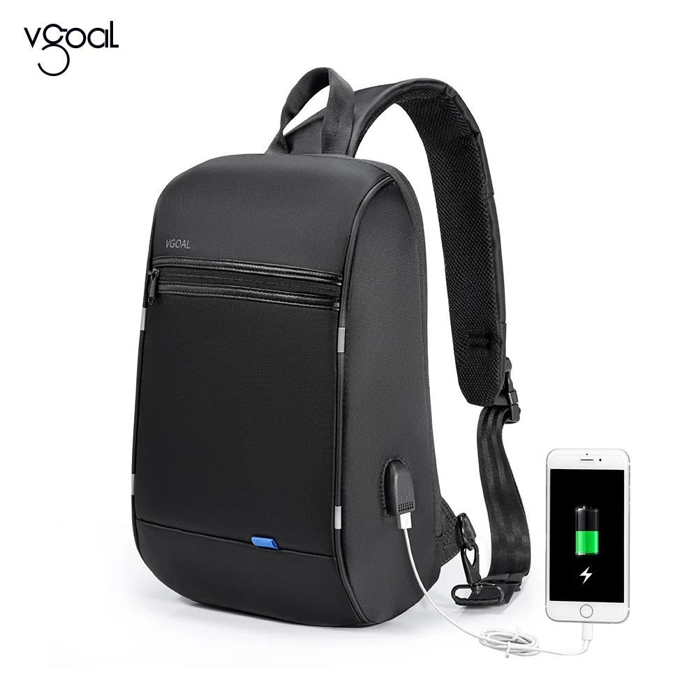 Brand Crossbody Bag For Laptop Notebook 13.3, 14 Inch Chest Pack Bosom Office Worker Man Shoulder PC Mens Gifts 6301