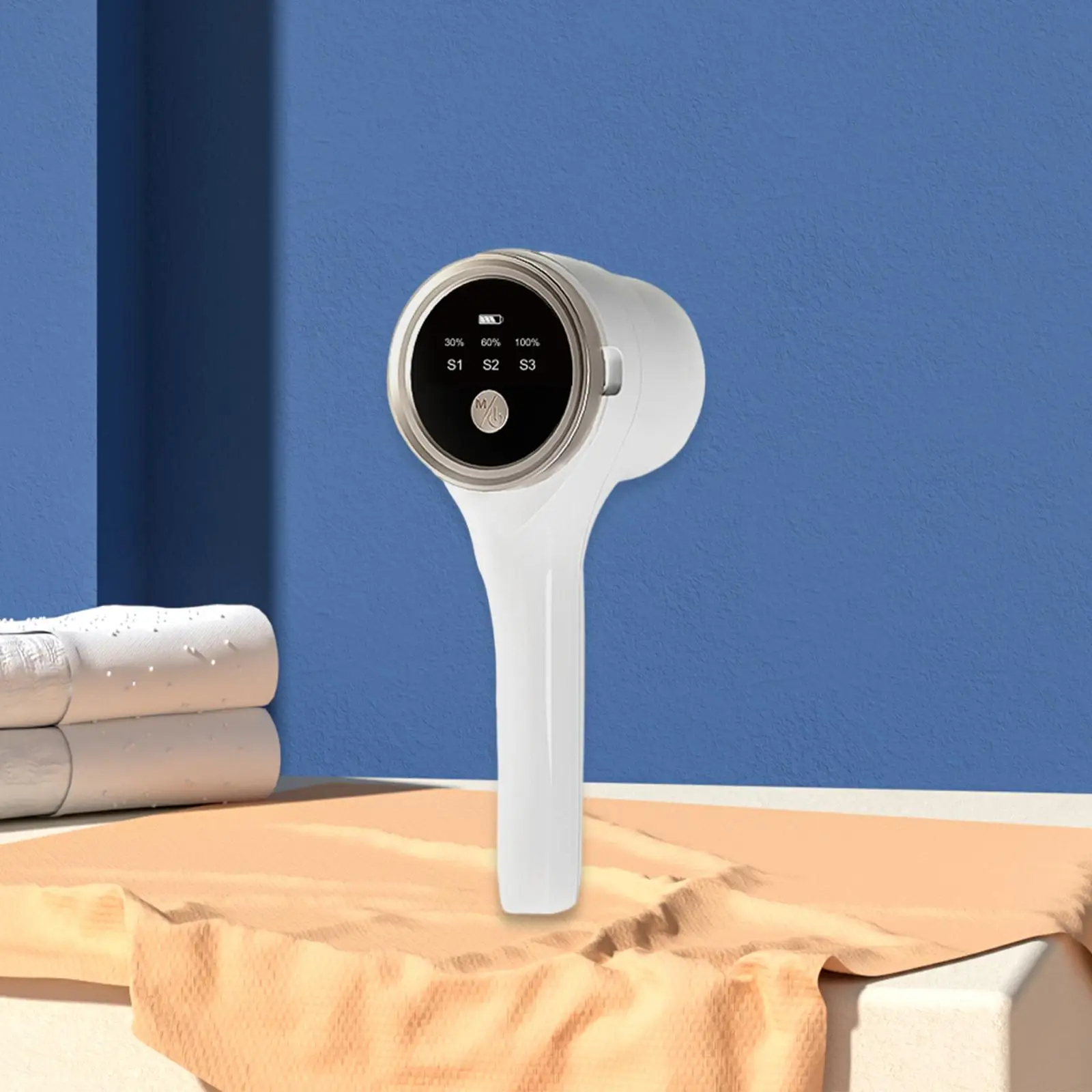 Lint Remover Portable Multifunctional 3 Levels Adjust LED Display Fabric Shaver for Carpet Furniture Scarves Sofa Cushions Coats