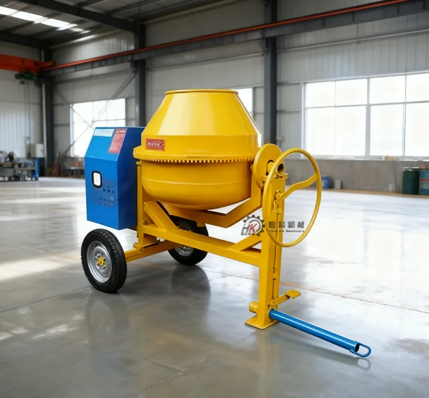 

High-Efficiency Portable Concrete Mixer: Uniform Mixing for Home & Small Construction