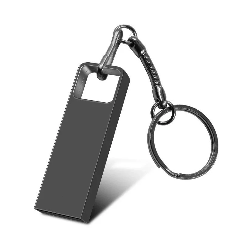 무료 사용자 정의 레이저 조각 로고 컬러 미니 금속 USB2.0 링 플래시 드라이브 4GB 8GB 16GB 32GB 64GB 128GB