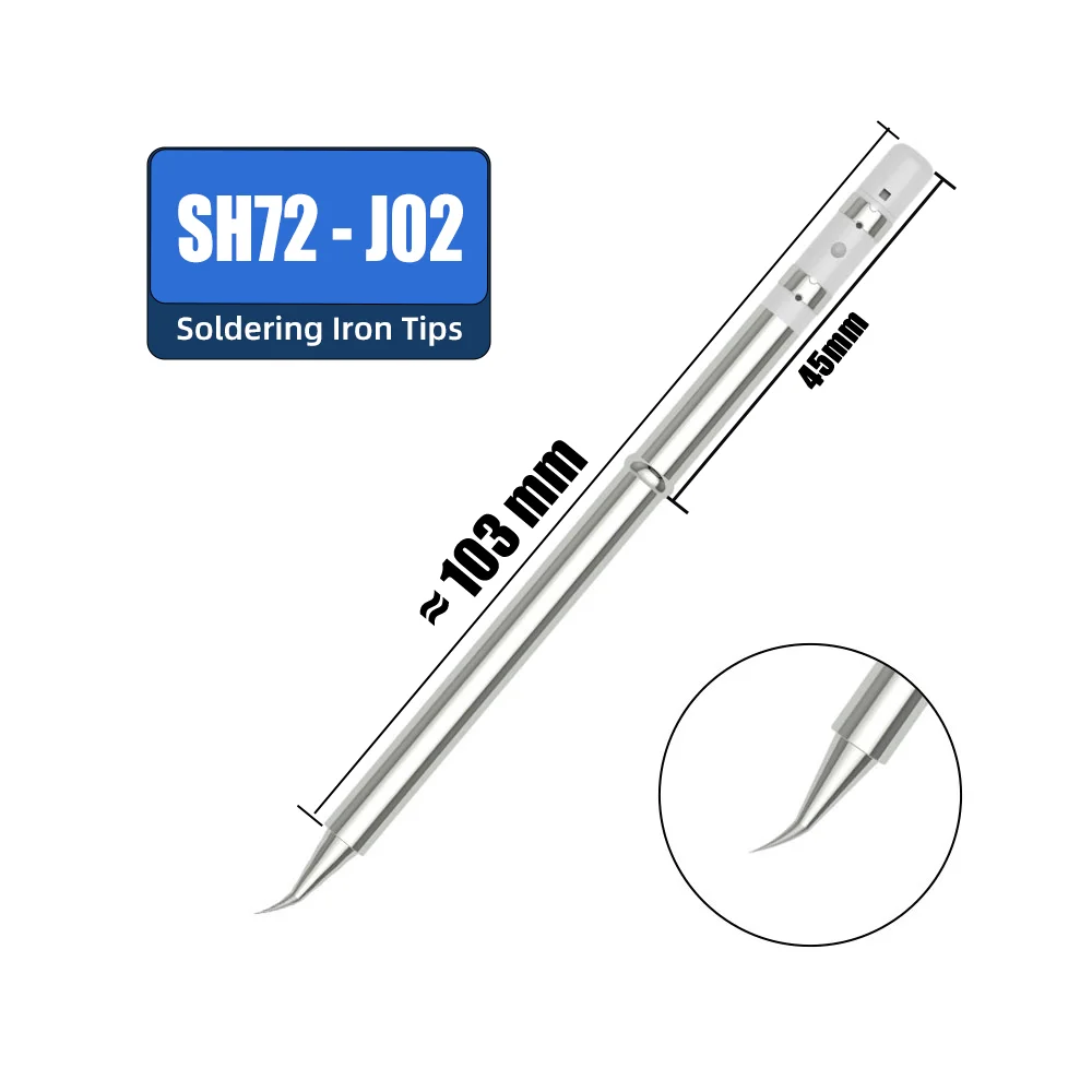 SH Tips for T85 T65 HS-01 GD300 SH72 Soldering iron Compatible with FM65 T65 Not Applicable T12 Digital Soldering Head