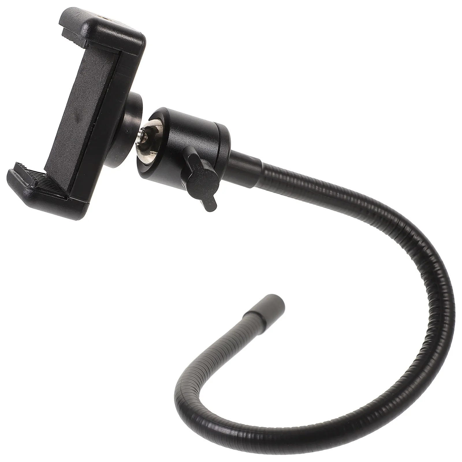 1 set Phone Clip Tripod Accessories 40cm Flexible Hose Ball Head Mount for Cellphone Camera Stand Smartphone Adapter