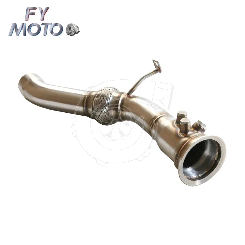 Exhaust Downpipe For BMW E60 E90 E92 X3 X5 X6 325d 330d 530d