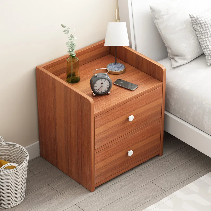 Bedside table Simple modern simple with lock Mini small locker Home bedroom Bedside storage