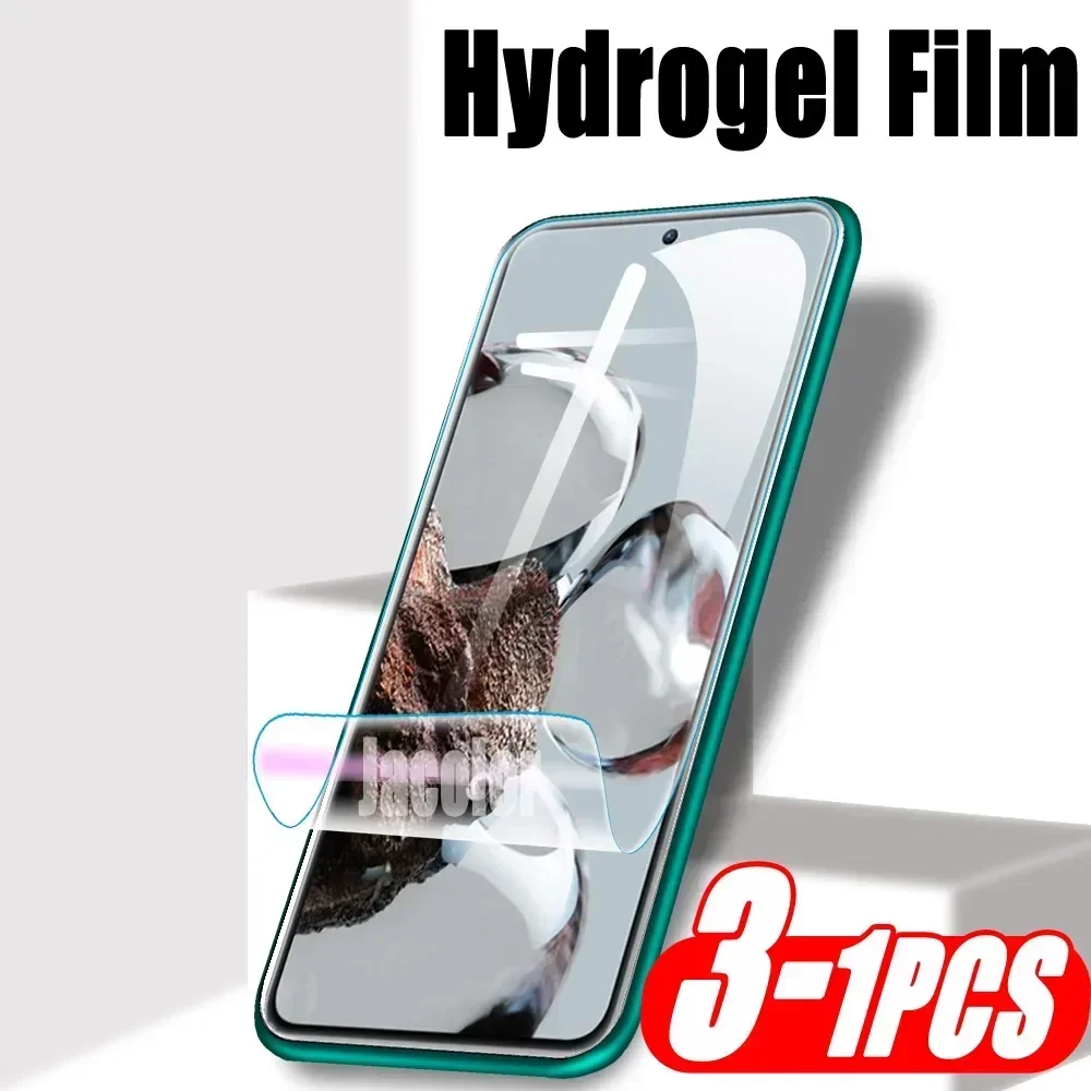 

1-3PCS Front Hydrogel Film For Xiaomi 12 Lite 12T Pro Lit Water Gel Screen Protectors Xiaomy 12Lit 12Lite 12TPro Not Glass 600D