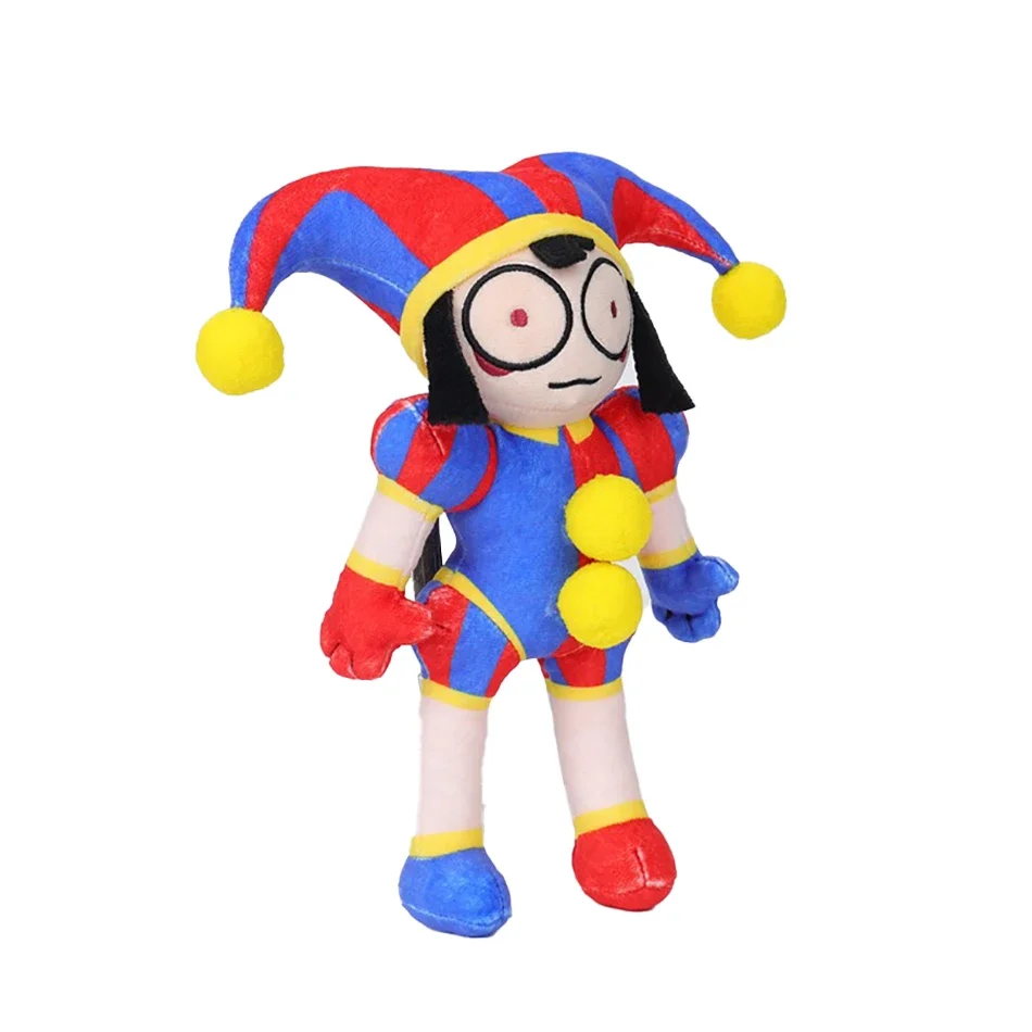 

2026 New The Amazing Digital Circus Pomni Jax Plush Toy Anime Cute Theater Rabbit Doll StuffedCartoon Clown Christmas Kids Gifts