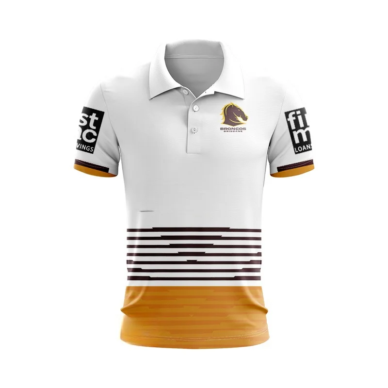 

POLO 2023 Brisbane Broncos away rugby jersey